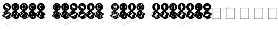Super Gossip Bold Italic字体转换